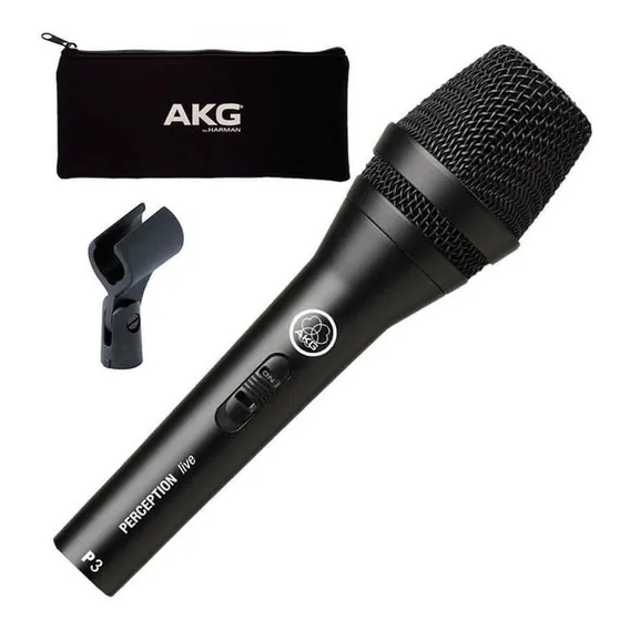 Microfone Akg Perception P3 S Dinâmico Cardioide Foto 1