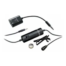 Microfone Audio-Technica ATR3350IS Condensador Omnidirecional cor preto Foto mini 2