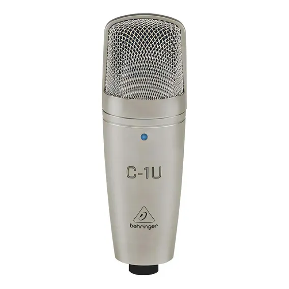 Microfone Behringer C1u Condensador Usb Profissional Cor Cinza Foto 1