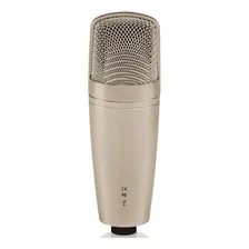 Microfone Behringer USB CONDENSER MICROPHONE C-1U Condensador Cardioide cor dourado Foto mini 4