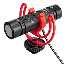 Microfone Boya By-mm1 Pro Shotgun Cápsula Dupla Ultracompact Foto mini 4