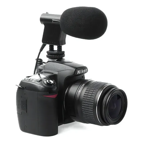 Microfone Boya By-vm01 Condensador Direcional Canon Nikon Cor Preto Foto 1