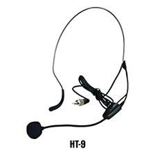 Microfone Cabeça Headset Karsect Ht9 P2 Rosca Cor Preto Foto mini 2