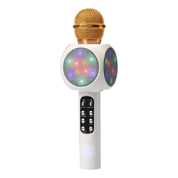 Microfone Caixa De Som Spaker Karaok Foto 1