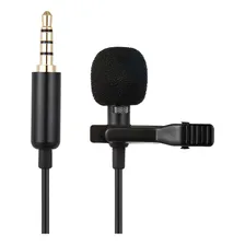 Microfone Celular Smartphone Youtuber Lapela Android iPhone Foto mini 1