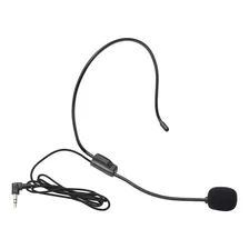 Microfone Com Fio Headset Lapela Cabeça Cerimonias Cultos Foto mini  2