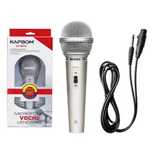 Microfone Com Fio Profissional Kapbom Ka-m303 Foto mini 4