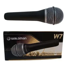Microfone Com Fio Waldman W7 Foto mini  3