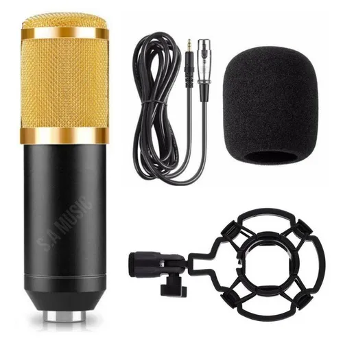 Microfone Condensador Bm 800 Bm800 Estudio Gravaçao Foto 1
