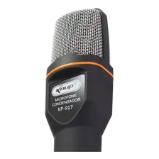 Microfone Condensador Com Tripé Cabo P2 Rápido Foto mini  3