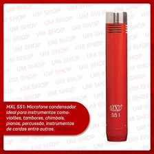 Microfone Condensador Mxl Kit 550/551 Red Com Dois Microfone Foto mini 3