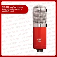 Microfone Condensador Mxl Kit 550/551 Red Com Dois Microfone Foto mini 2