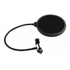 Microfone Condensador Prof Bm800 Estúdio+ Shock +pop Filter Cor Preto e dourado Foto mini  3