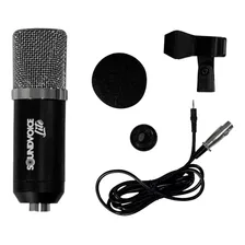 Microfone Condensador Top Live Podcast Youtuber + Suporte Foto mini 2