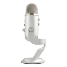 Microfone Condensador Usb Blue Yeti - Prata Cor Silver Foto mini  2