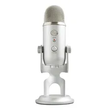 Microfone Condensador Usb Blue Yeti - Prata Cor Silver Foto  mini 1