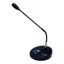 Microfone De Mesa Gooseneck Tsi Mmf 302 C/ Haste Cor Preto Foto mini 1