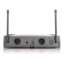 Microfone Digital Sem Fio Wireless Uhf Para Karaokê Igreja Foto mini  2