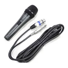 Microfone Dinâmico Tag Sound Com Cabo Tagima Tm-538 Cor Preto Foto  mini 1