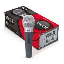 Microfone Dinâmico Vokal Kl-5 Com Cabo De 5 Metros Foto  mini 1