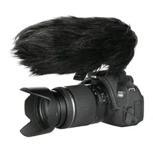 Microfone Direcional Shotgun Comica Para Câmera Dslr Canon Foto mini 4