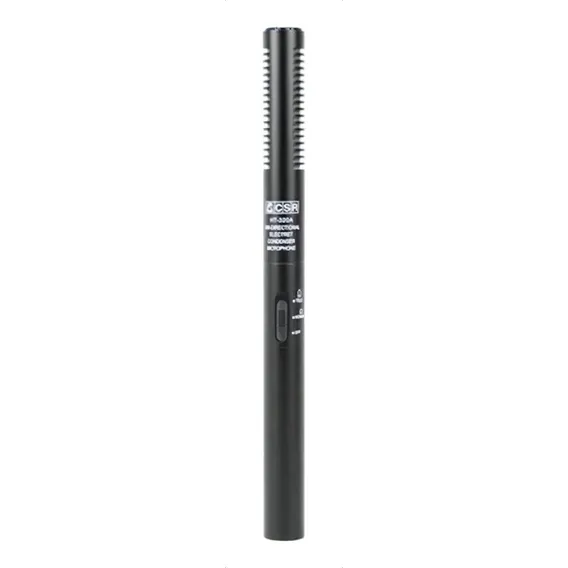 Microfone Direcional Shotgun Ht 81 Yoga Cor Preto Foto 1