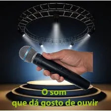Microfone Duplo S Fio Jwl U585 Para Igrejas E Bandas Foto mini 4