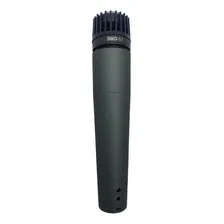 Microfone Dylan Smd-57 P/ Instrumento Com Cabo Loja Cor Preto Foto mini  2