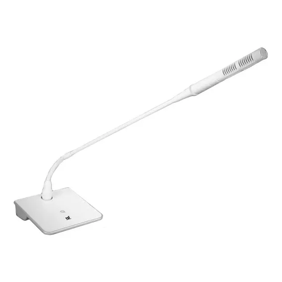 Microfone Gooseneck Branco De Mesa - Tsi Msf 460-w Cor Azul Foto 1