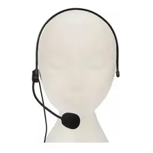 Microfone Headset Auricular De Cabeça Para Desktop Notebook Foto mini 1