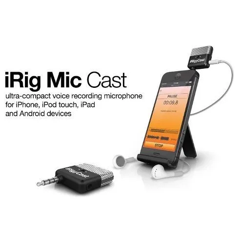 Microfone IK Multimedia iRig Mic Cast Cardioide Foto 1