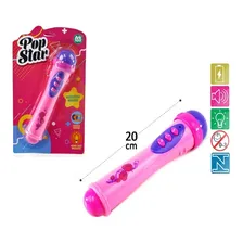 Microfone Infantil Musical Pop Star Foto mini 1