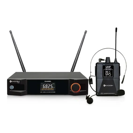 Microfone Kadosh Headset Sem Fio K-401h Foto 1