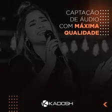 Microfone Kadosh K-901m Sem Fio Foto mini 3