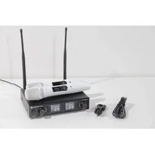 Microfone Kadosh K502m Sem Fio Duplo De Mão Branco Foto mini  3