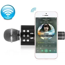 Microfone Karaoke Bluetooth Microfone Bluetooth - Dourado Foto mini 1