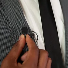 Microfone Lapela Celular Profissional Gravação Youtuber Foto mini 3