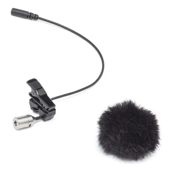 Microfone Lapela Miniatura Preto Samson Lm7x Foto 1