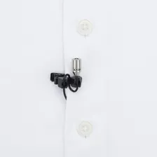 Microfone Lapela Miniatura Preto Samson Lm7x Foto mini 3