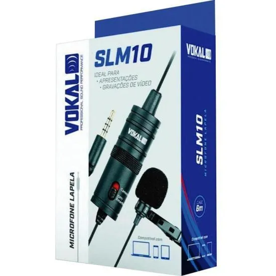 Microfone Lapela Vokal Slm10 Foto 1