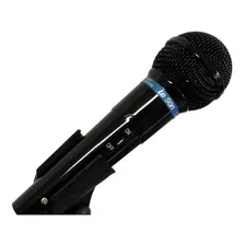 Microfone Leson Mc-200 Dinamico Profissional Preto Brilhante Foto mini 4