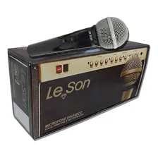 Microfone Leson Sm50 Vk Vocal Profissional / Cabo P10 Cor Preto Foto mini  3