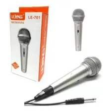Microfone Locutor Le-701 Micro Fone P10 Micro Profissional Foto  mini 1