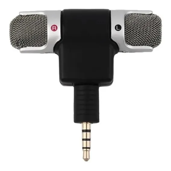 Microfone Mini Reportagem Smartphone Celular Externo Lt-ds70 Foto 1