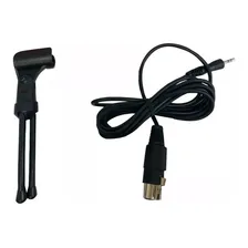 Microfone Multimídia Condensador Gravação P2 Tripé Cor Preto Foto mini  2