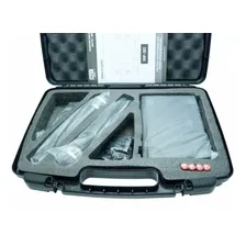 Microfone Mxt Uhf-302 Sem Fio Profissional Duplo Com Case Foto mini  2