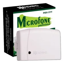 Microfone Para Câmera De Segurança Cftv Profissional Dvr Cor Branco Foto mini 1