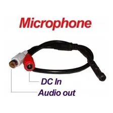 Microfone Para Dvr Espiao Mini Microfone Microfone Escondido Foto mini 2