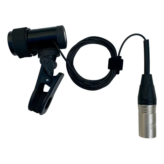 Microfone Phantom Power Percussão Pandeiro Tantan CuÃca Pro Cor Preto Foto 1