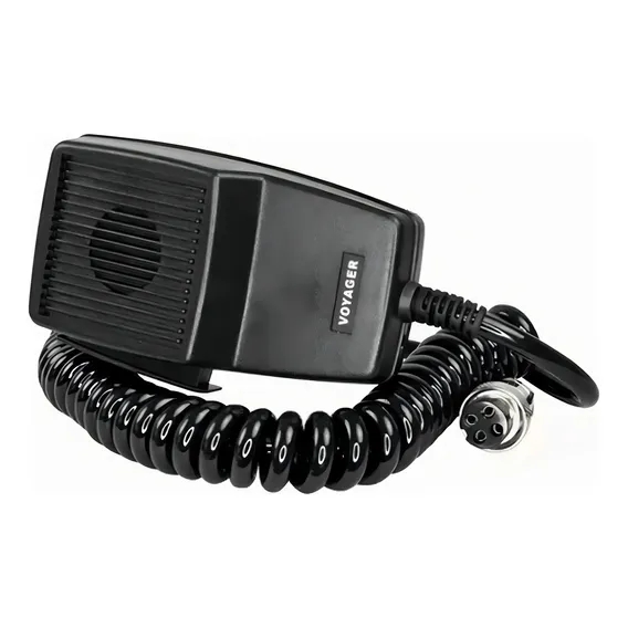 Microfone Ptt Radio Px 4 Pinos Voyager Foto 1